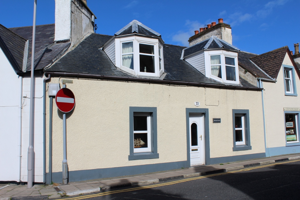 33 Main Street, Portpatrick Photograph of 33 Main Street, Portpatrick